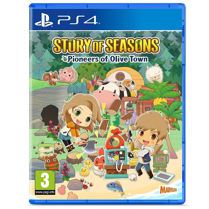 Story Of Seasons - Pioneers Of Olive Town Ps4 Game Eu Playstation 4 New