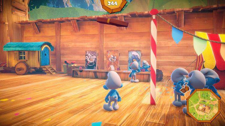 Smurfs Village Party PS4 Game Playstation 4 Video Game Blu-Ray Ita PS5 Upgrade