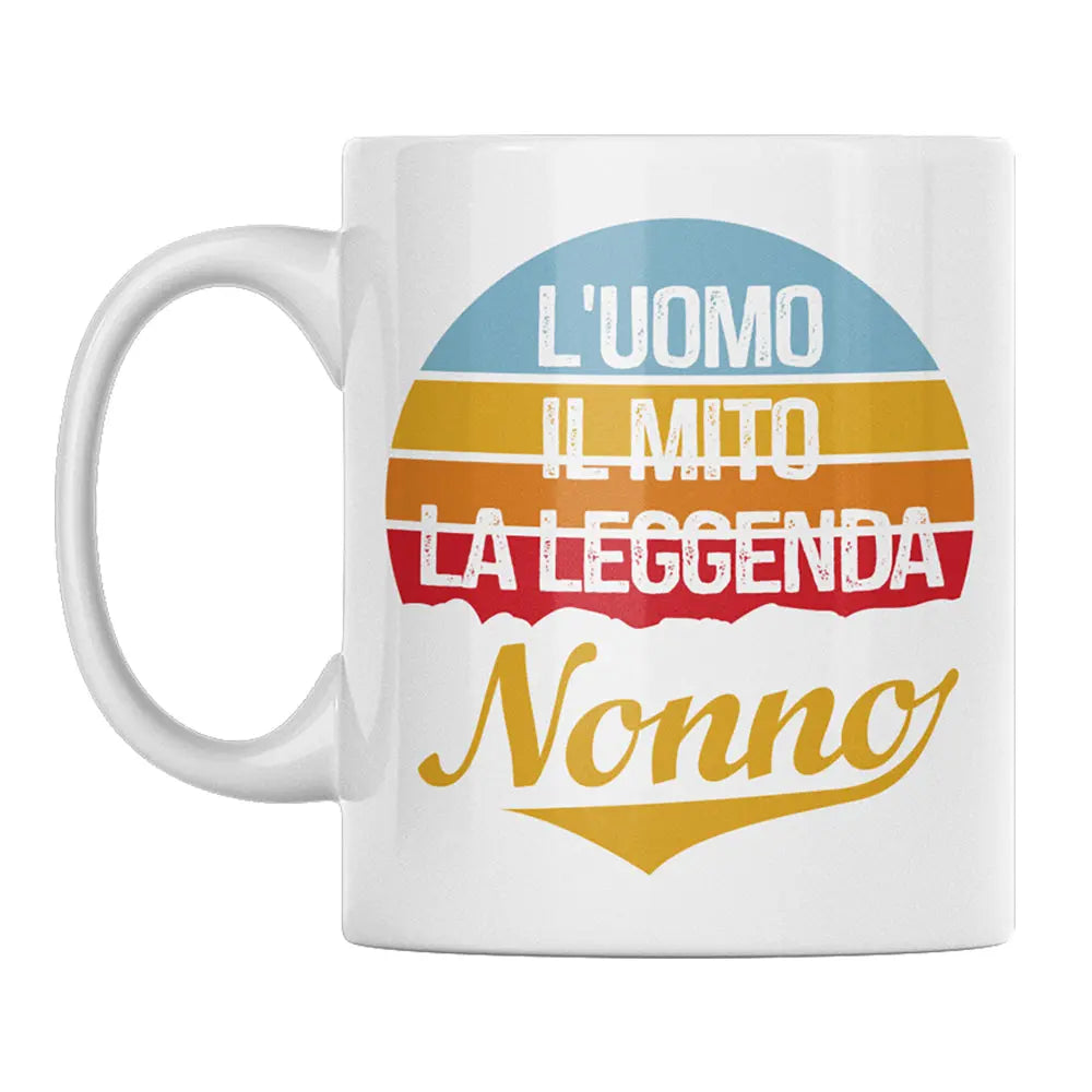 Tazza Nonno Uomo Mito Leggenda