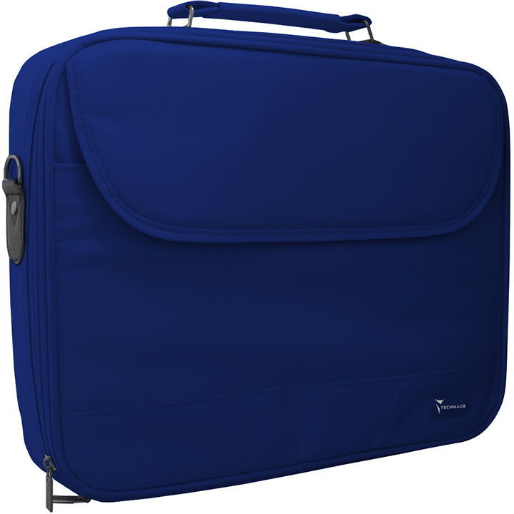 Techmade Borsa Per Notebook 15,4"/15,6" Blu Cobalto Cover Per Pc Portatile Nuova