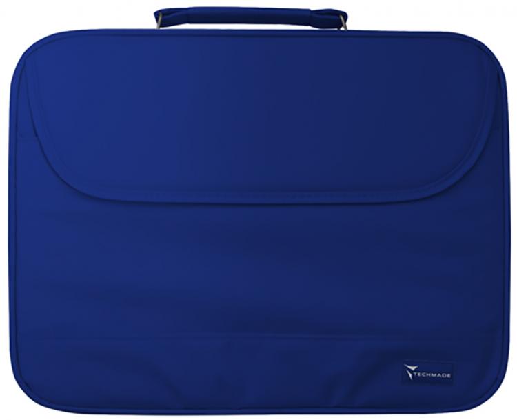Techmade Borsa Per Notebook 15,4"/15,6" Blu Cobalto Cover Per Pc Portatile Nuova