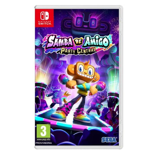 Samba De Amigo - Party Central Nintendo Switch Gioco Italiano Maracas Nuovo Ita