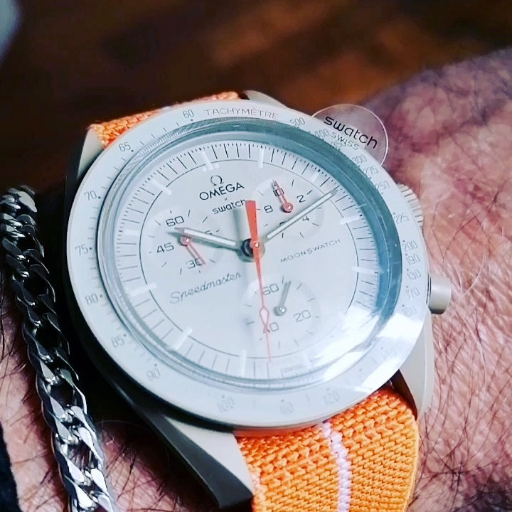 Cinturini ELASTYC per OmegaxSwatch