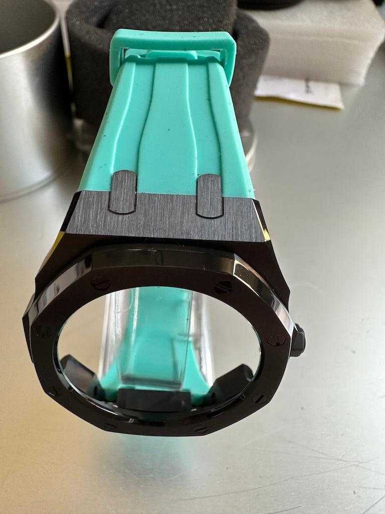 Cinturini + Copri Cassa IRON in acciaio per Casio Gshock 2100