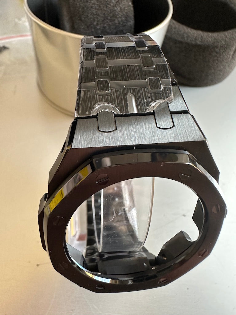 Cinturini + Copri Cassa IRON in acciaio per Casio Gshock 2100