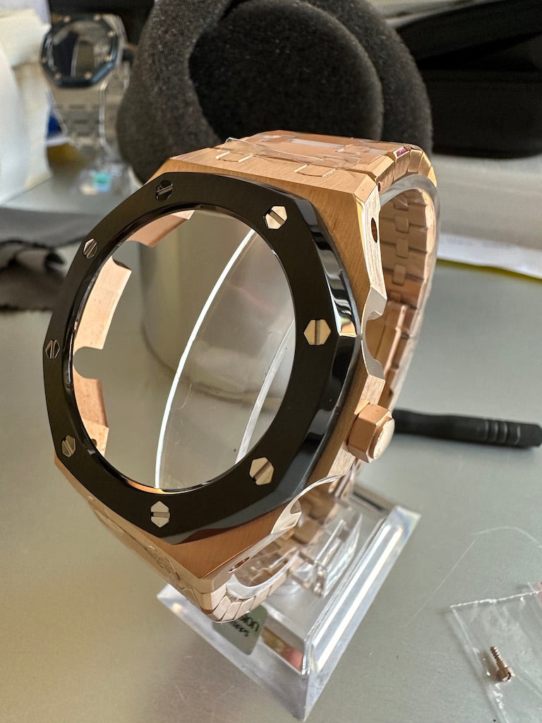 Cinturini + Copri Cassa IRON in acciaio per Casio Gshock 2100