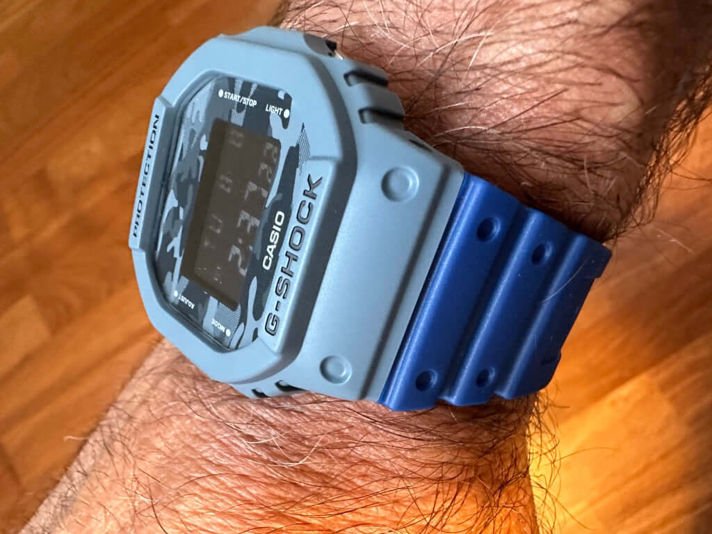 Orologio Casio GShock 5600 The Ocean Blue