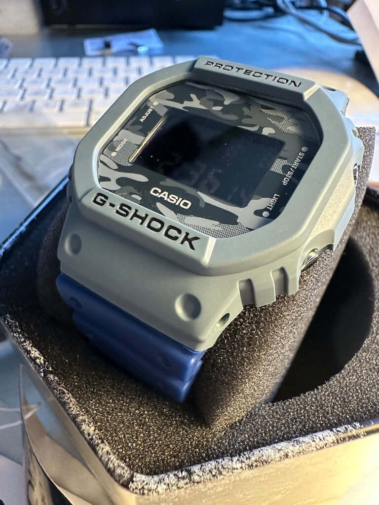 Orologio Casio GShock 5600 The Ocean Blue