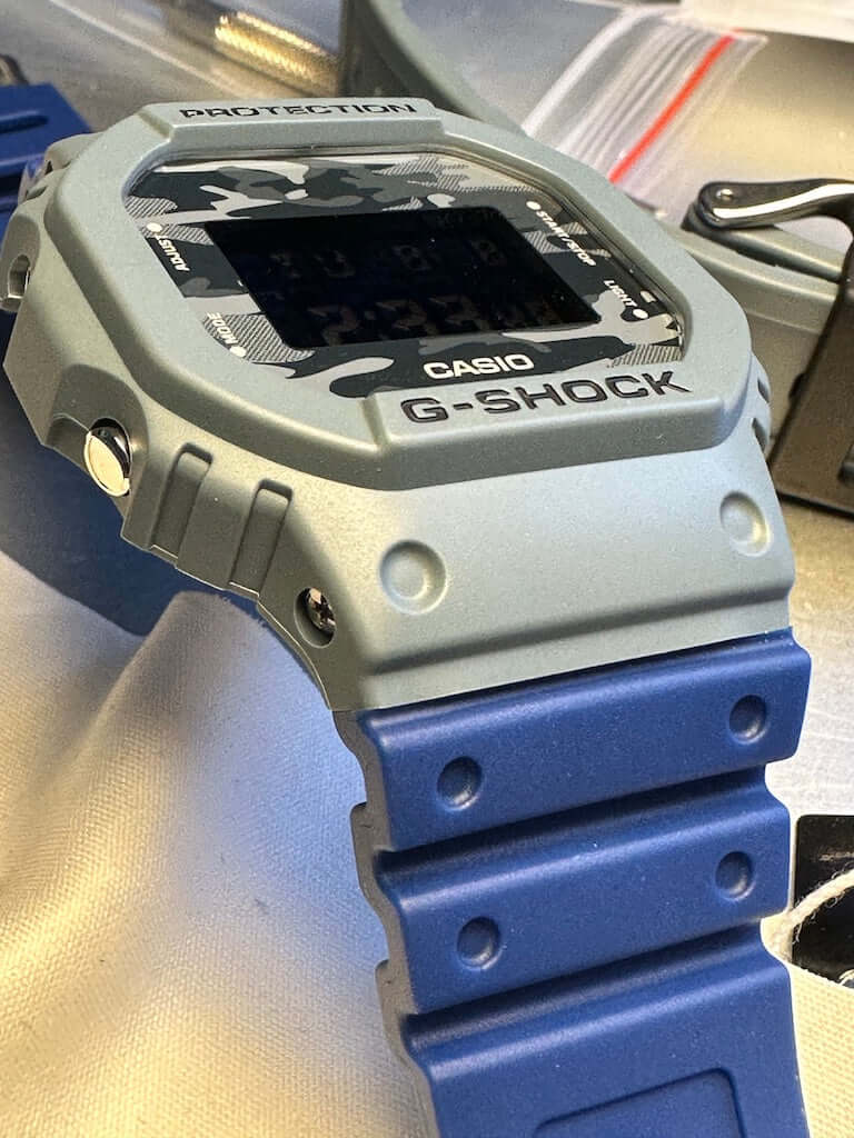 Orologio Casio GShock 5600 The Ocean Blue