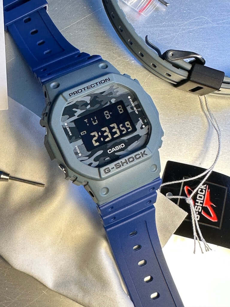 Orologio Casio GShock 5600 The Ocean Blue
