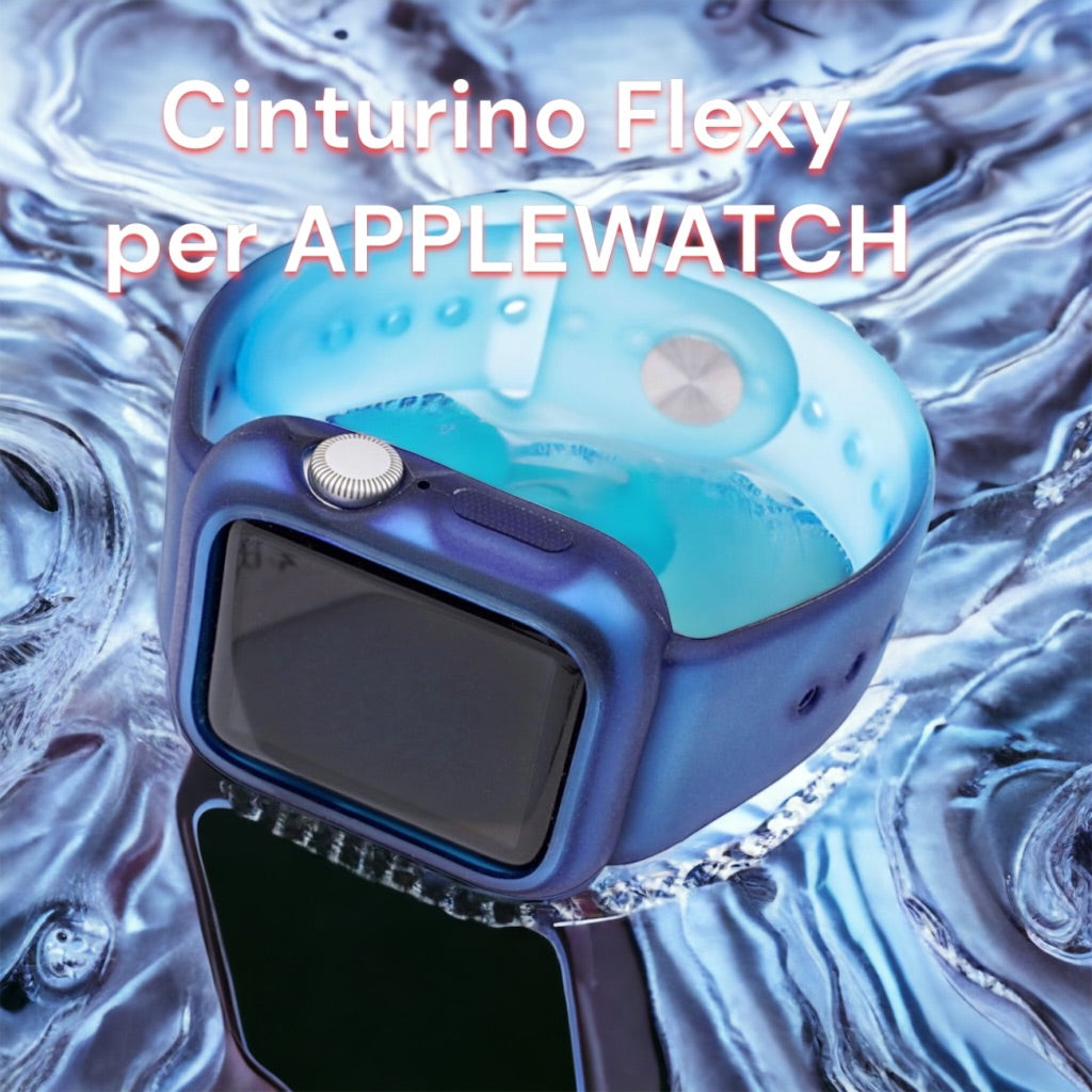 Cinturini + copri cassa FLEXY per Apple Watch IWatch
