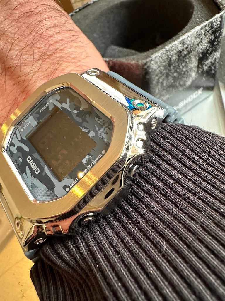 Copri Cassa Acciaio per GShock 5600
