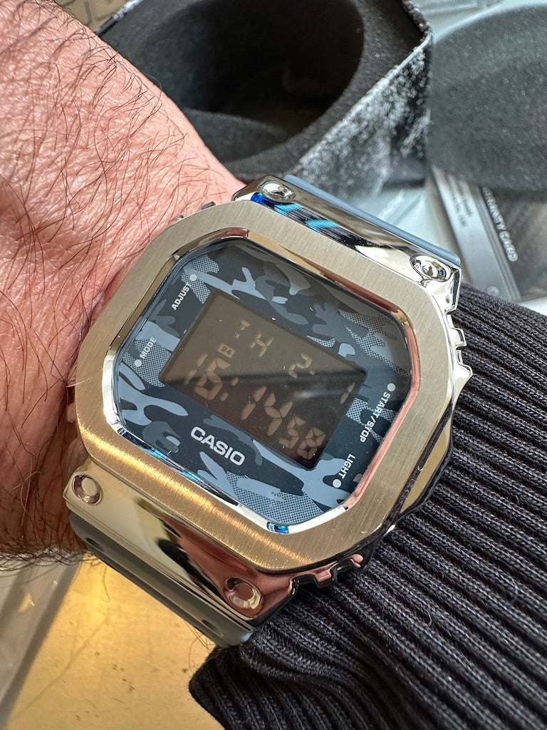 Copri Cassa Acciaio per GShock 5600
