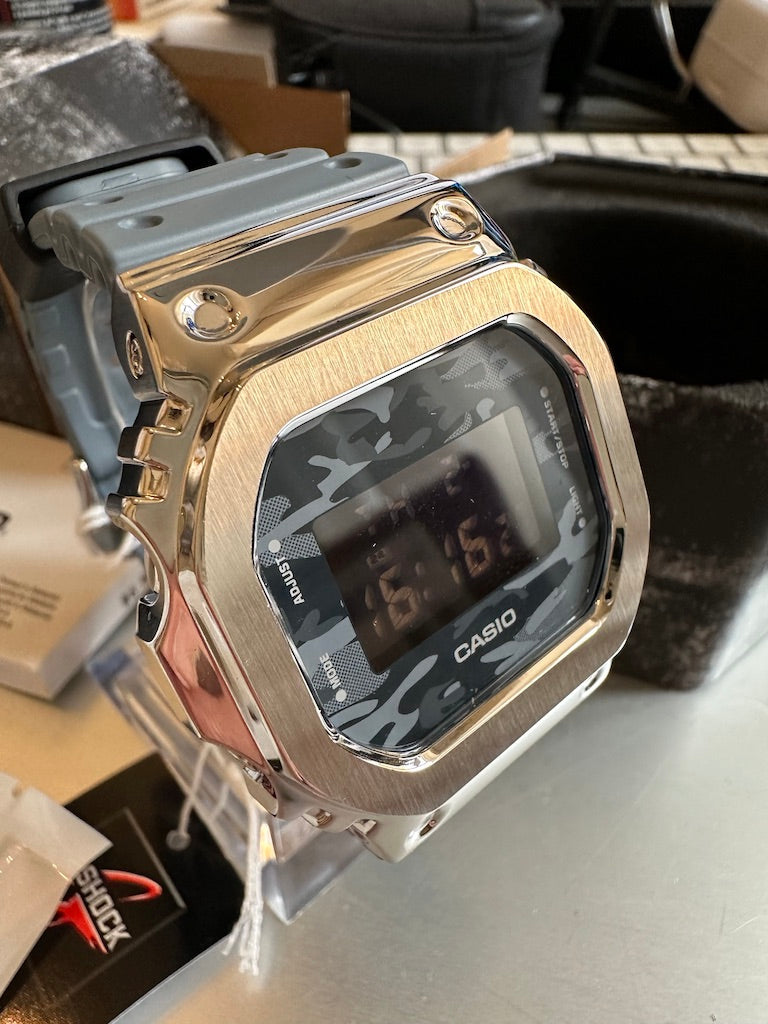 Copri Cassa Acciaio per GShock 5600