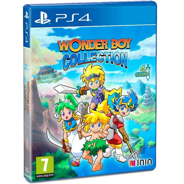Wonder Boy Collection PS4 New Sealed Italian Playstation 4 EU
