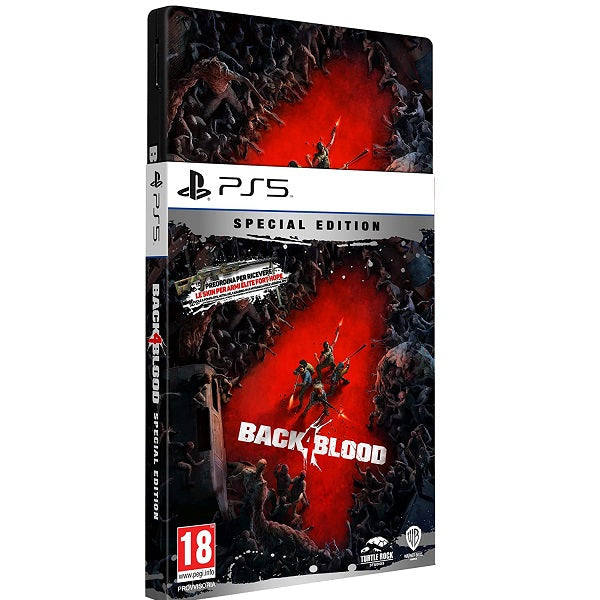 BACK 4 BLOOD SPECIAL EDITION PS5 VIDEOGIOCO PLAY STATION 5 GIOCO ITALIANO NUOVO
