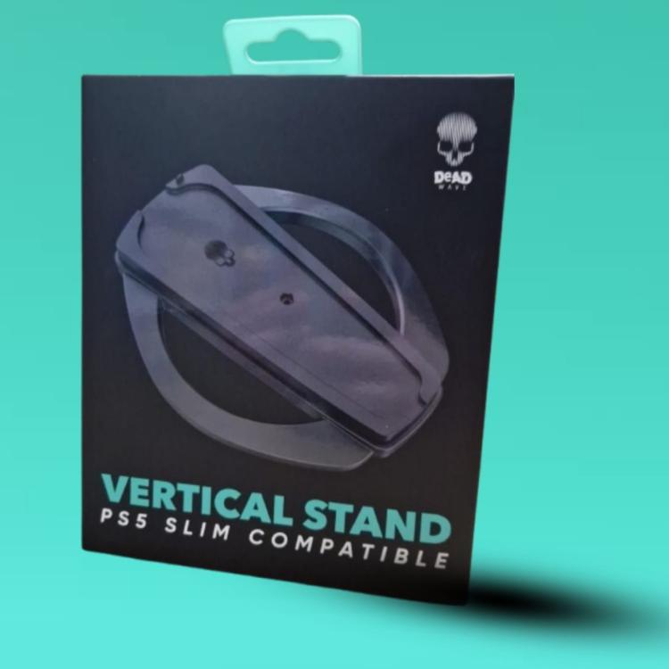 DEAD WAVE PS5 SLIM BASE VERTICALE PER CONSOLE PLAYSTATION 5 VERTICAL STAND NUOVO