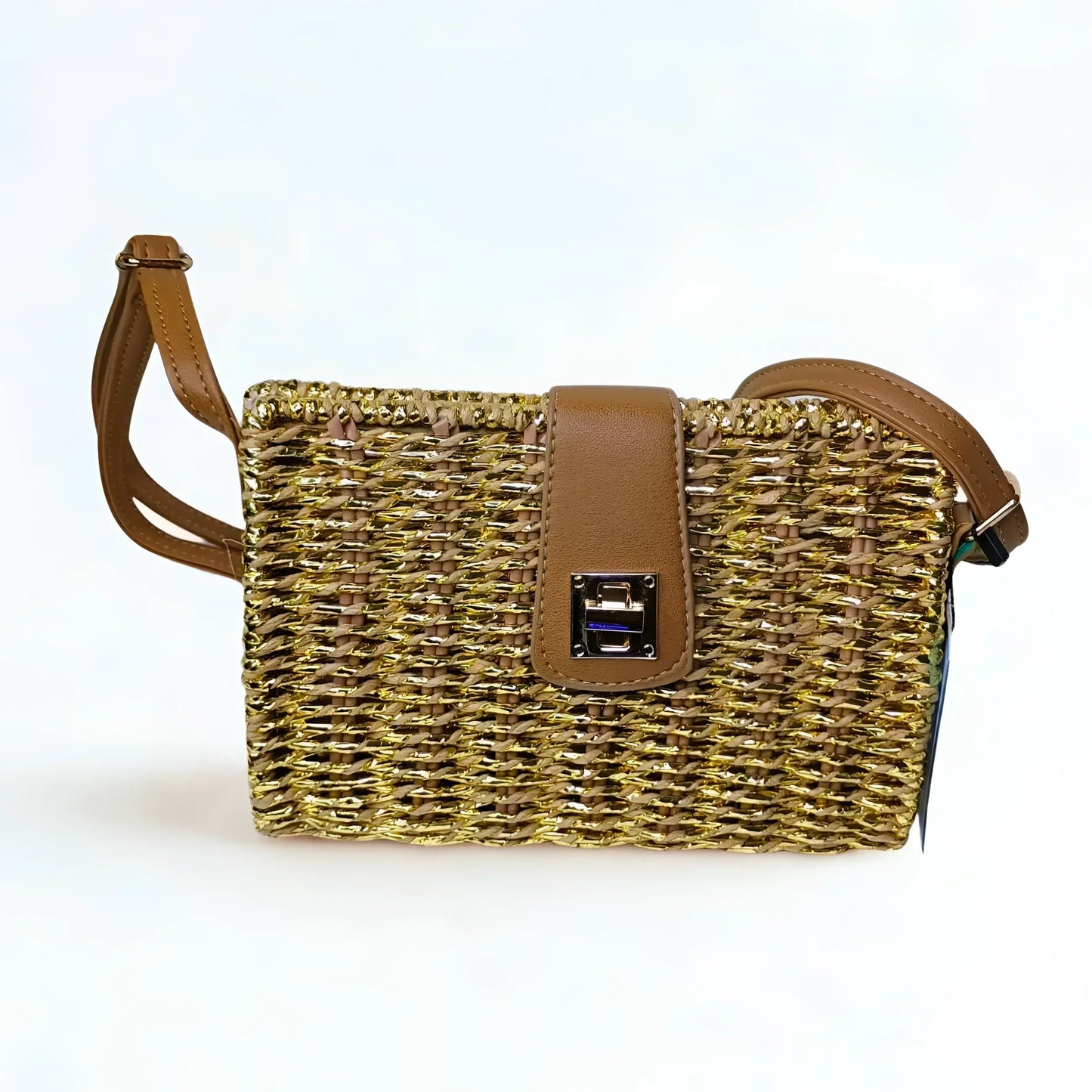 Woven Crossbody Bag - MS-7066