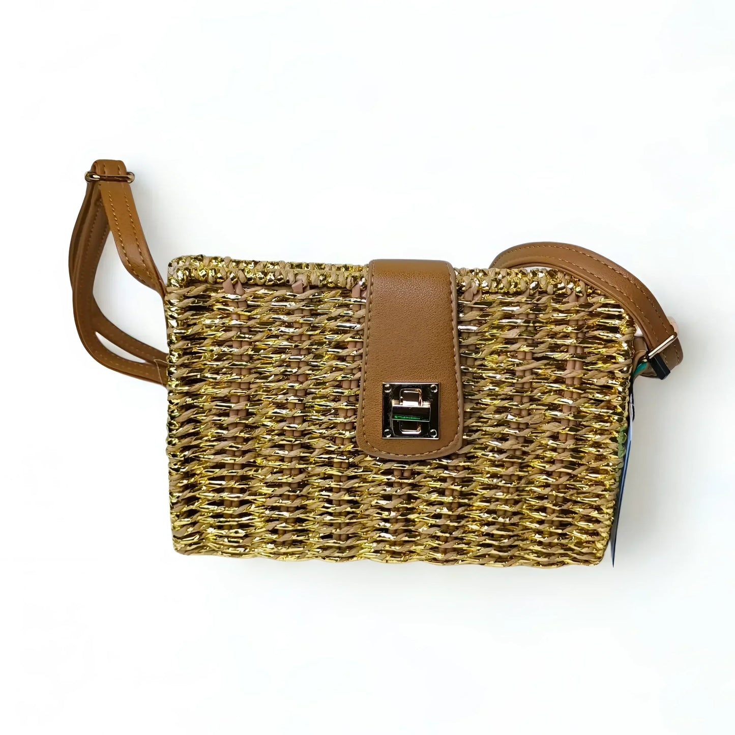 Woven Crossbody Bag - MS-7066