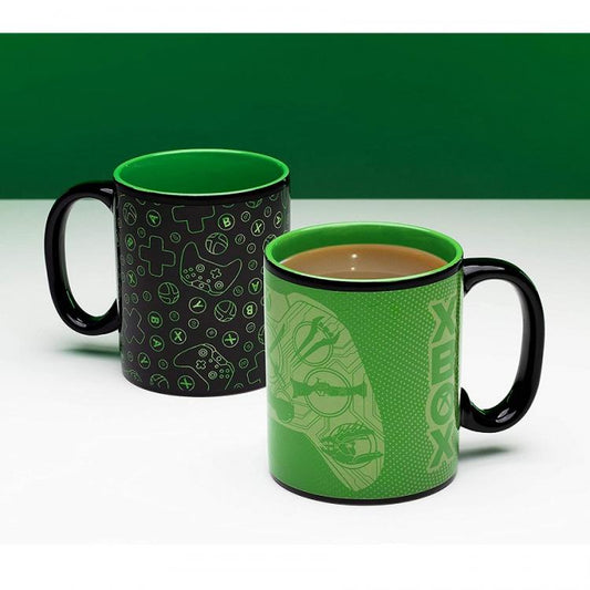Paladone Tazza In Ceramica Termo Sensibile Xbox Cambia Colore Con Il Calore