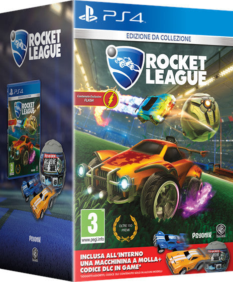 Rocket League Collector'S Edition PS4 Italian Video Game + Pull-Back Car