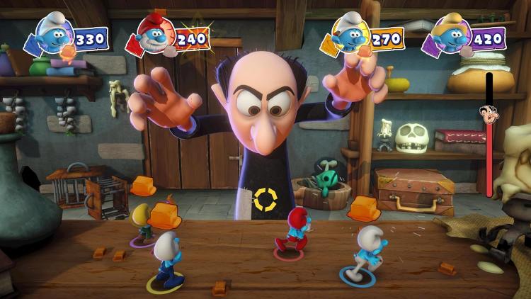 Smurfs Village Party PS4 Game Playstation 4 Video Game Blu-Ray Ita PS5 Upgrade