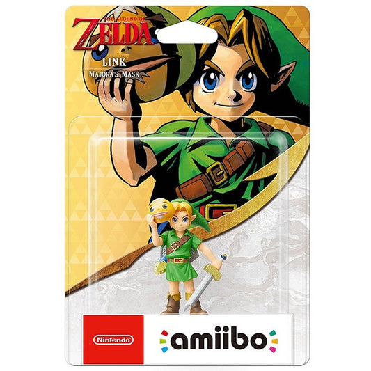 Amiibo The Legend Of Zelda Majora'S Mask (Link) Figure Nintendo Collectible Figure