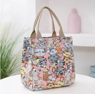 Borsa Termica in Alluminio Ispessimento Portatile Tela Isolante