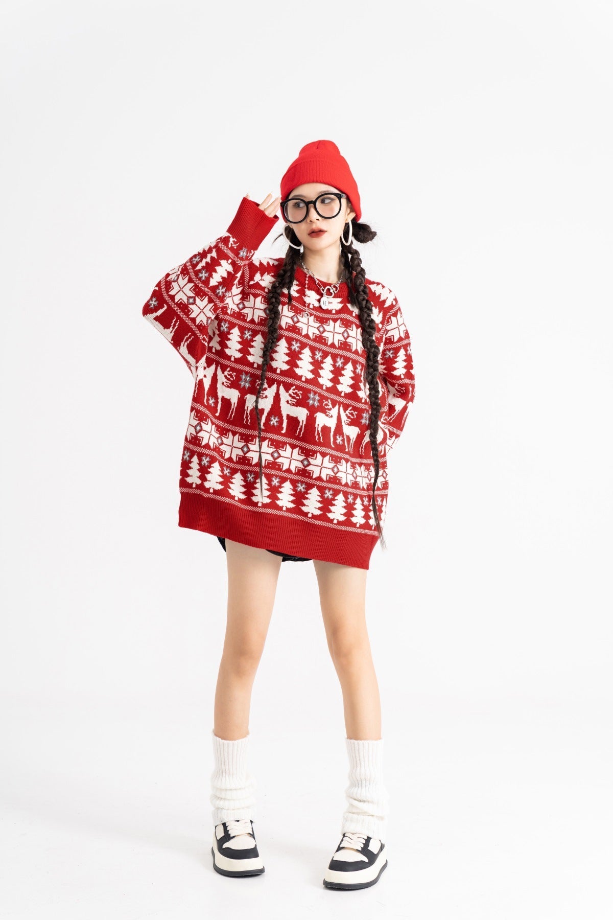 Men And Women Loose Fashion Casual Couple Sweater
