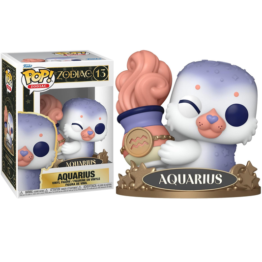 Funko Pop ! Zodiac (13) Aquarius - Vinyl Figure Statuetta Acquario Collezione Vinile (Gen)