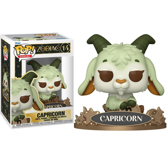 Funko Pop ! Zodiac (14) Capricon- Vinyl Figure Statuetta Capricorno Collezione Vinile (Dic)