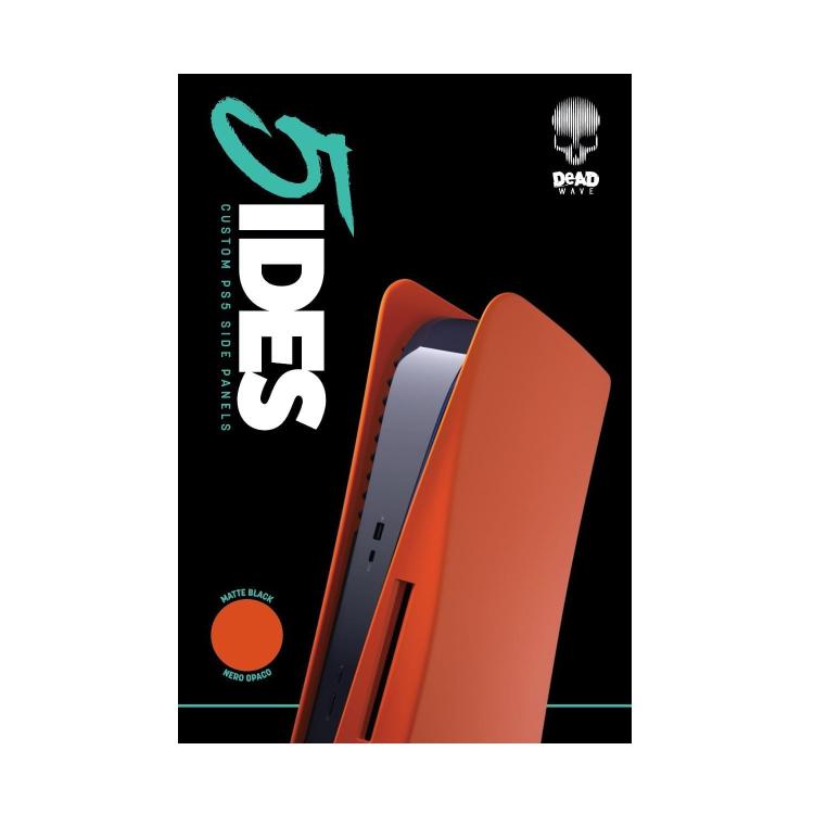 Dead Wave (5Ides) Custodia Laterale Console Ps5 Disk Disco Cover Scocca Orange