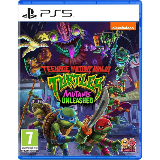 Teenage Mutant Ninja Turtles: Mutants Unleashed PS5 Video Game Playstation 5 Italian Version