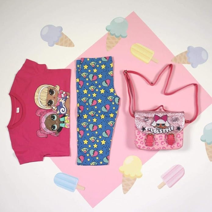 Cerdà Borsa a Tracolla per Bambina (LOL) Borsetta Spalla Zainetto Zaino Bambini