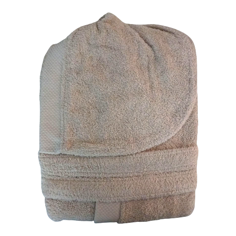 Accappatoio Spugna Cotone 500g Cappuccio Made in Italy Koet Uomo Donna Hotel Spa