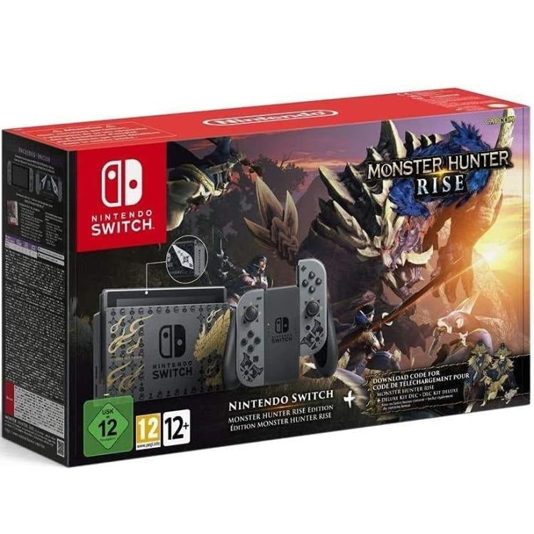 Nintendo Switch Console Portatile 1.1 + Monster Hunter Rise (Special Edition)