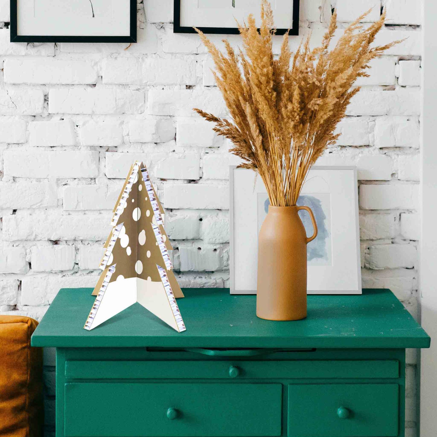 Albero di Natale piccolo di 30 cm in cartone ecologico