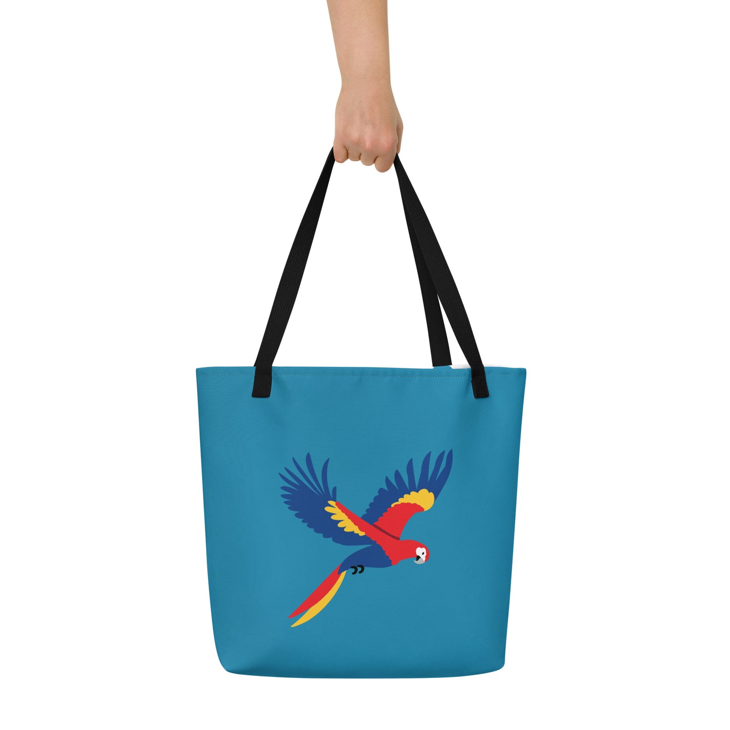 Borsa Mare Flying Scarlet Macaw