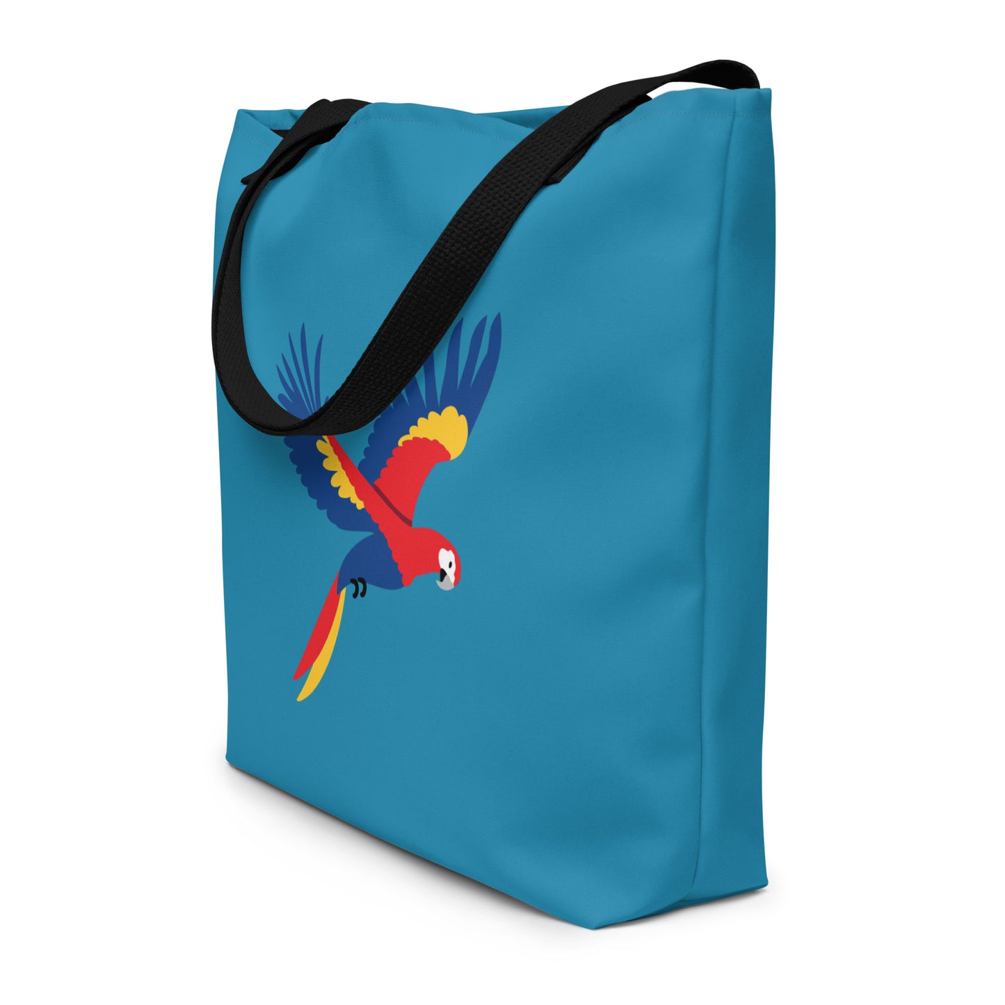 Borsa Mare Flying Scarlet Macaw