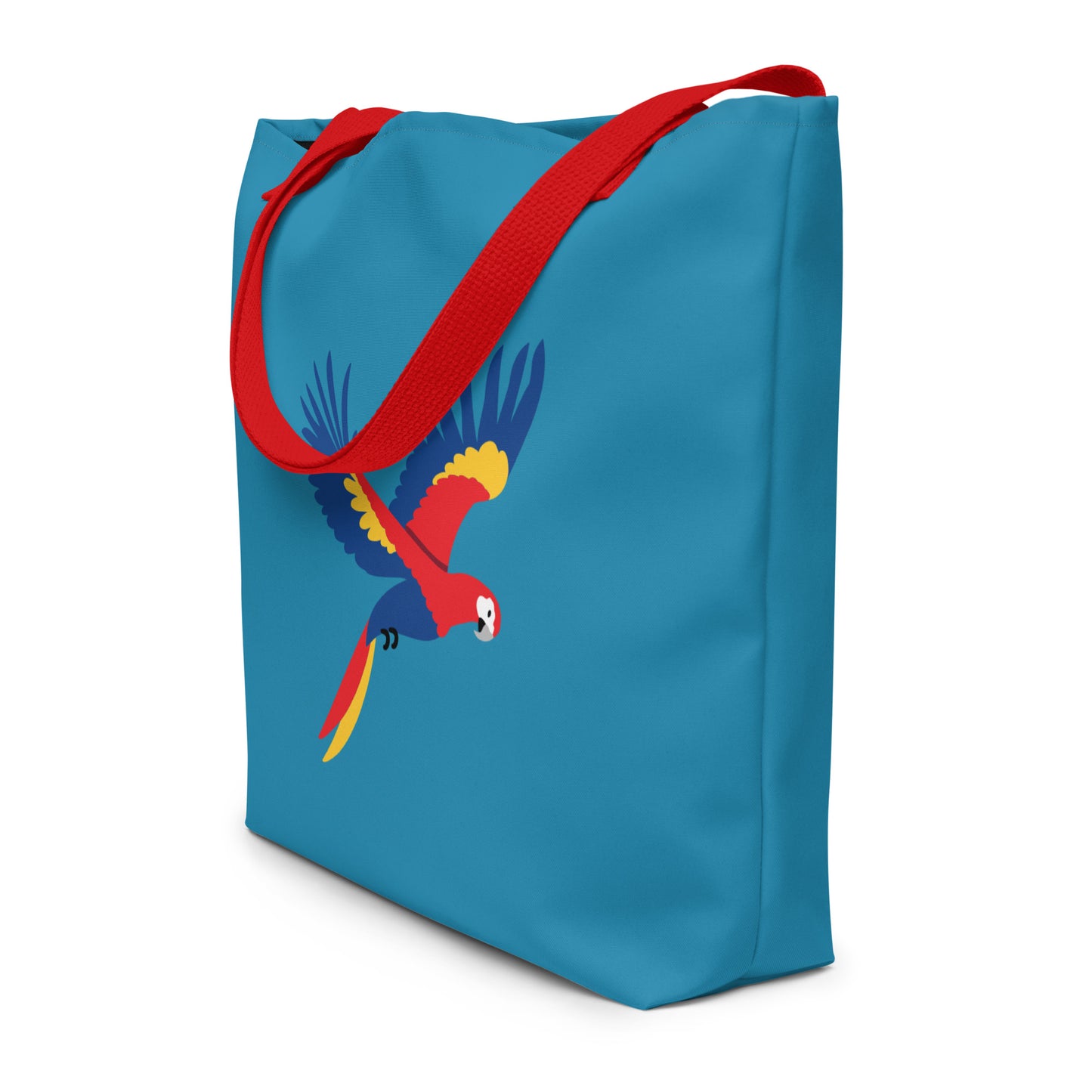 Borsa Mare Flying Scarlet Macaw