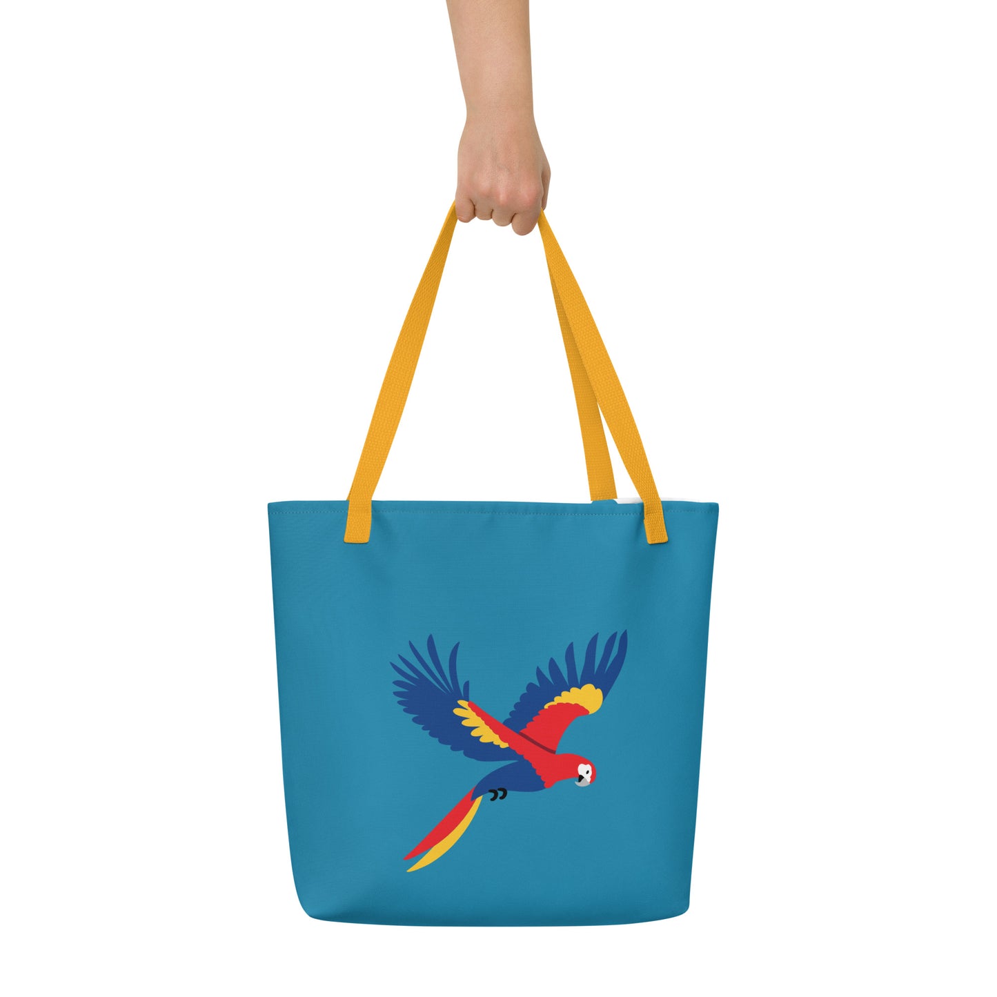 Borsa Mare Flying Scarlet Macaw