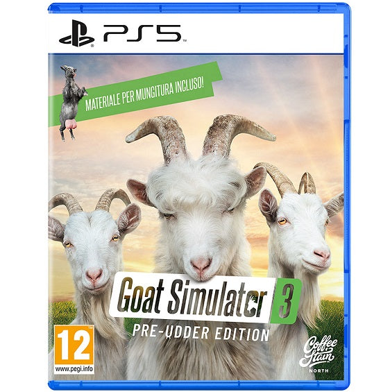 Goat Simulator 3 Pre-Udder Edition PS5 Italian Game PlayStation 5 New Ita