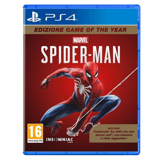 Marvel's Spider-Man - Game Of The Year Edition Ps4 GOTY Edition Italian New