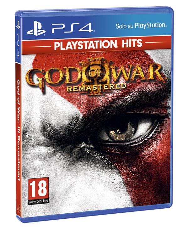 God Of War III 3 Remastered Ps4 Video Game Italian Playstation 4 New Game
