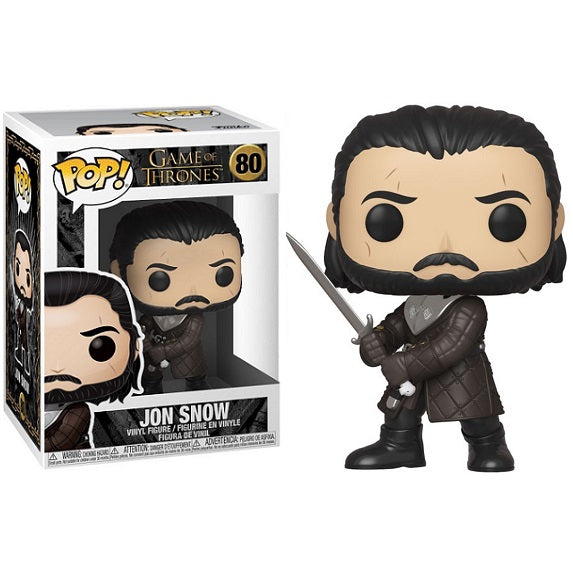 Funko Pop! Game Of Thrones - (80) John Snow Figure Il Trono Di Spade (Raro) Mint