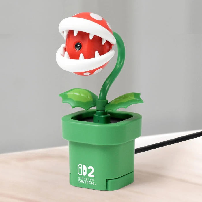 Nintendo Switch 2 - Piranha Plant Camera Telecamera Mario NSW2 Camera