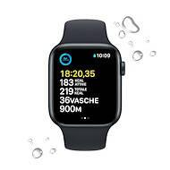 Apple Watch SE GPS 44mm Cassa in Alluminio color Mezzanotte con Cinturino Sport Band Mezzanotte Versione 2022 - Regular