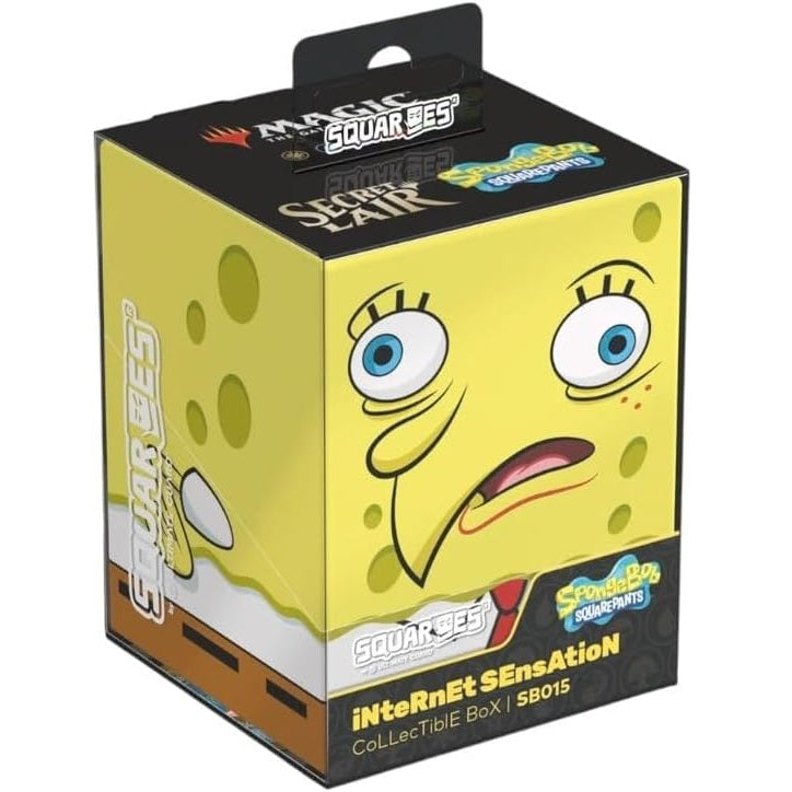 Squaroes Spongebob SB015 (iNteRnEt SEnsAtioN) Box Scatola Porta Mazzo Carte TCG