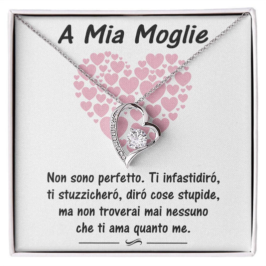 Collana A Mia Moglie - Non sono perfetto.