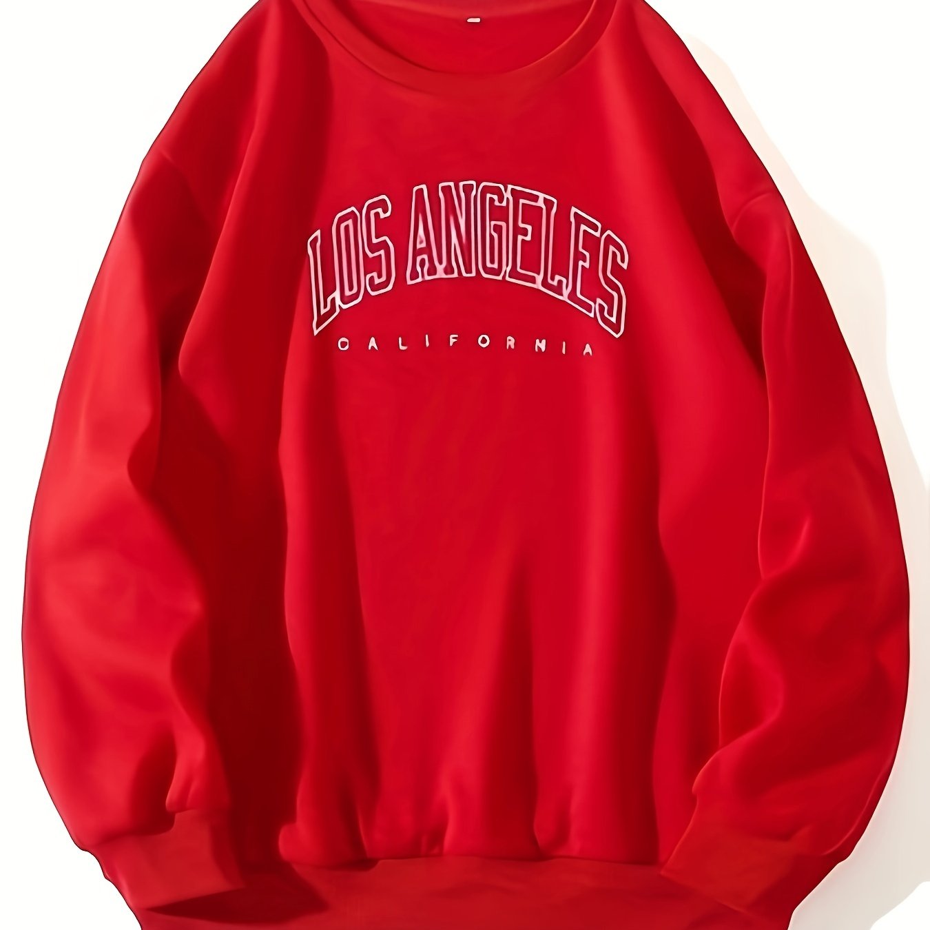 Letter Print Pullover Sweatshirt, Casual Long Sleeve Crew Neck Sweatshirt For Fall & Winter, Women's Clothing